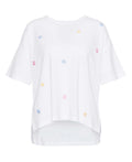 Barbour - Sandfield Floral T-Shirt - Colour: White