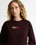 Amesbury Long Sleeve T-Shirt in Fig – detail view 1
