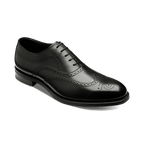 Loake - Castlegate Brogue | Rubber Sole - Colour: Black