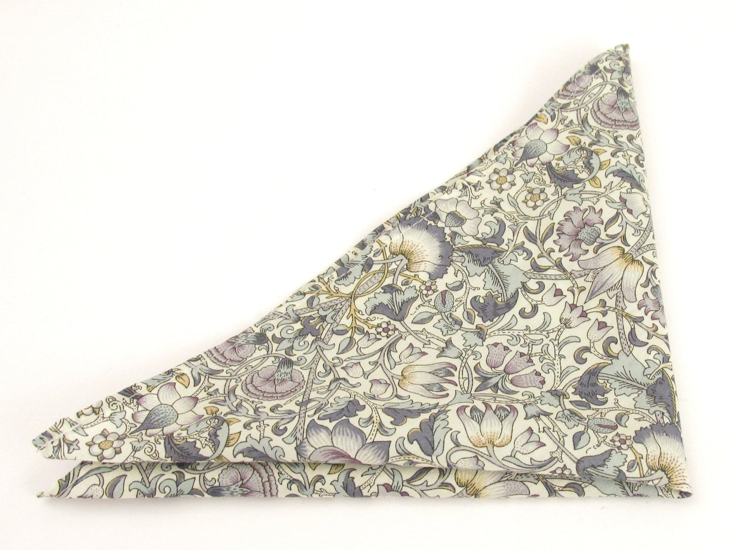 Van Buck - Pocket Square Made of Liberty Fabric - Colour: Lodden Sage