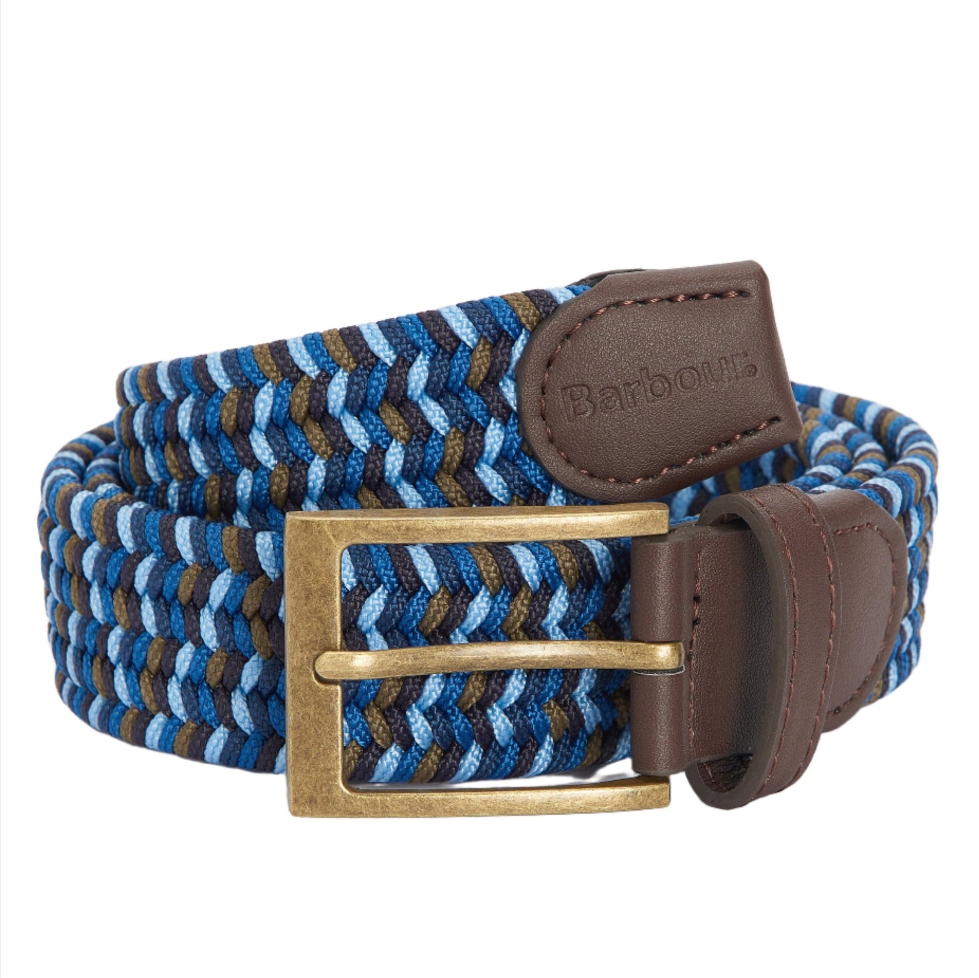 Barbour - Kildar Webbing Belt - Colour: Berwick Blue