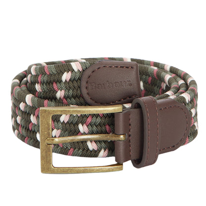 Barbour - Kildar Webbing Belt - Colour: Glenmore Olive