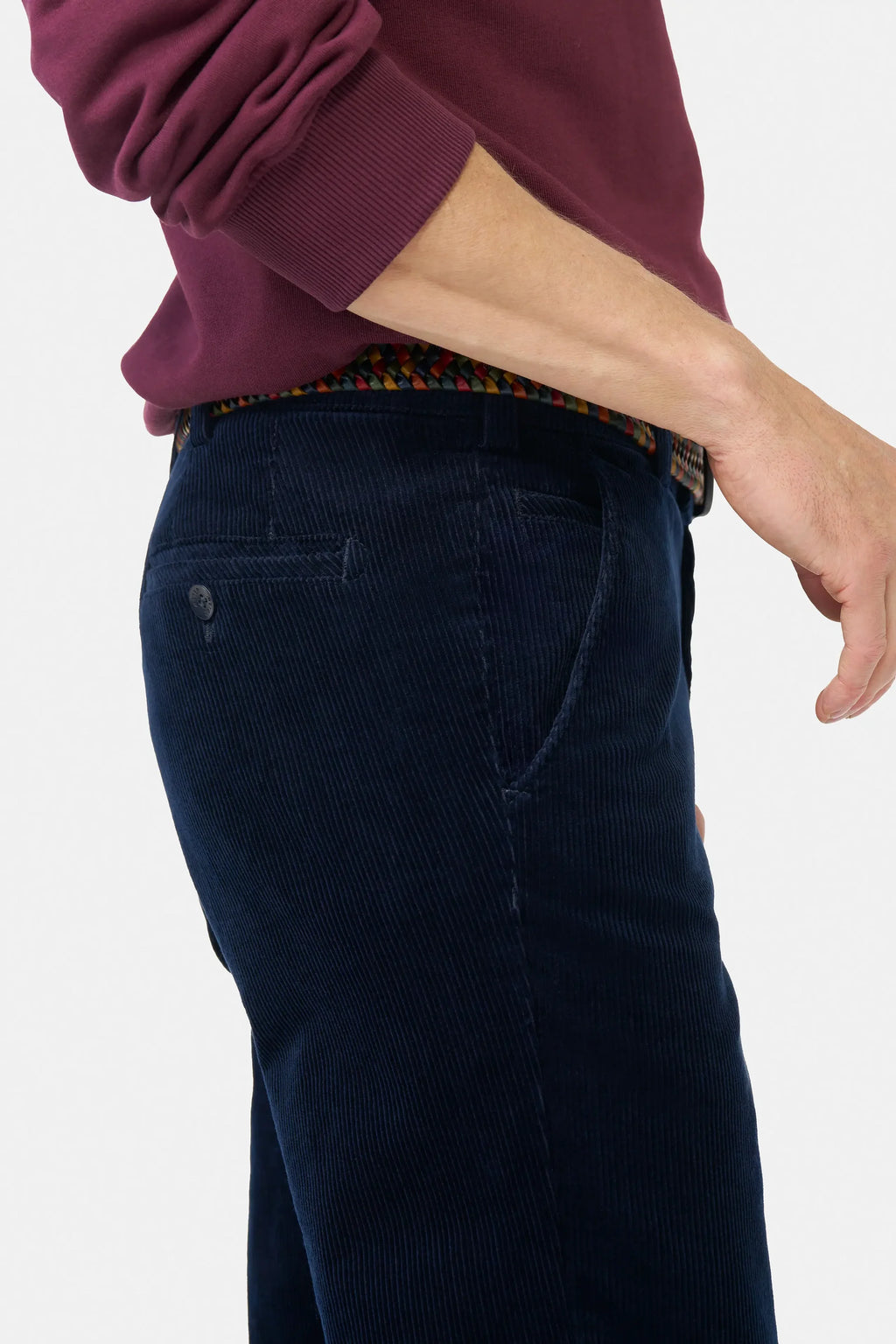 Roma Comfort Fit Cord Trousers