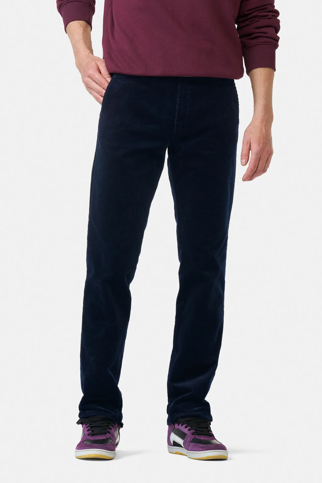 Roma Comfort Fit Cord Trousers