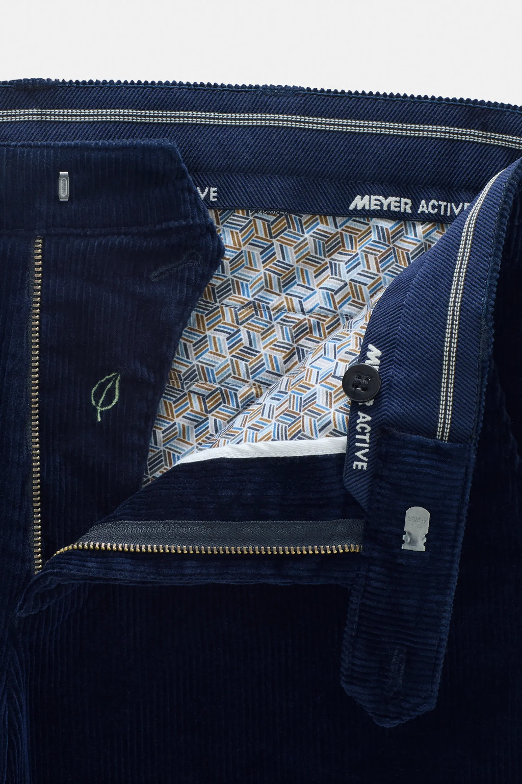 Roma Comfort Fit Cord Trousers