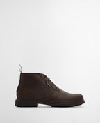 Barbour Meays Chukka Boot in Dark Brown – front view
