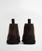 Barbour Meays Chukka Boot in Dark Brown – back view