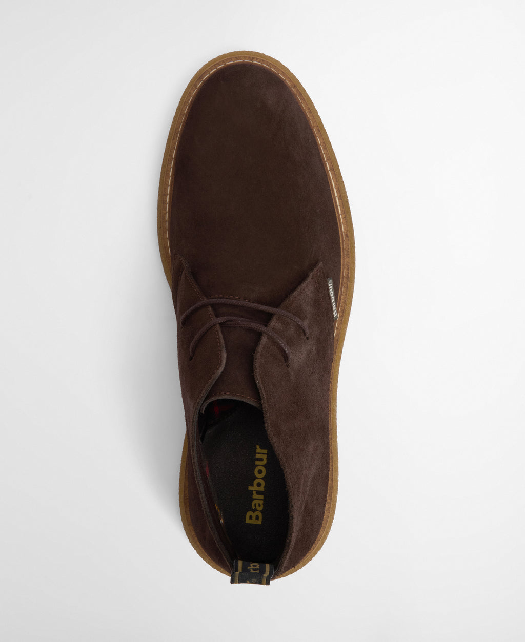 Barbour Blaine Chukka Boot in Chocolate – sole detail