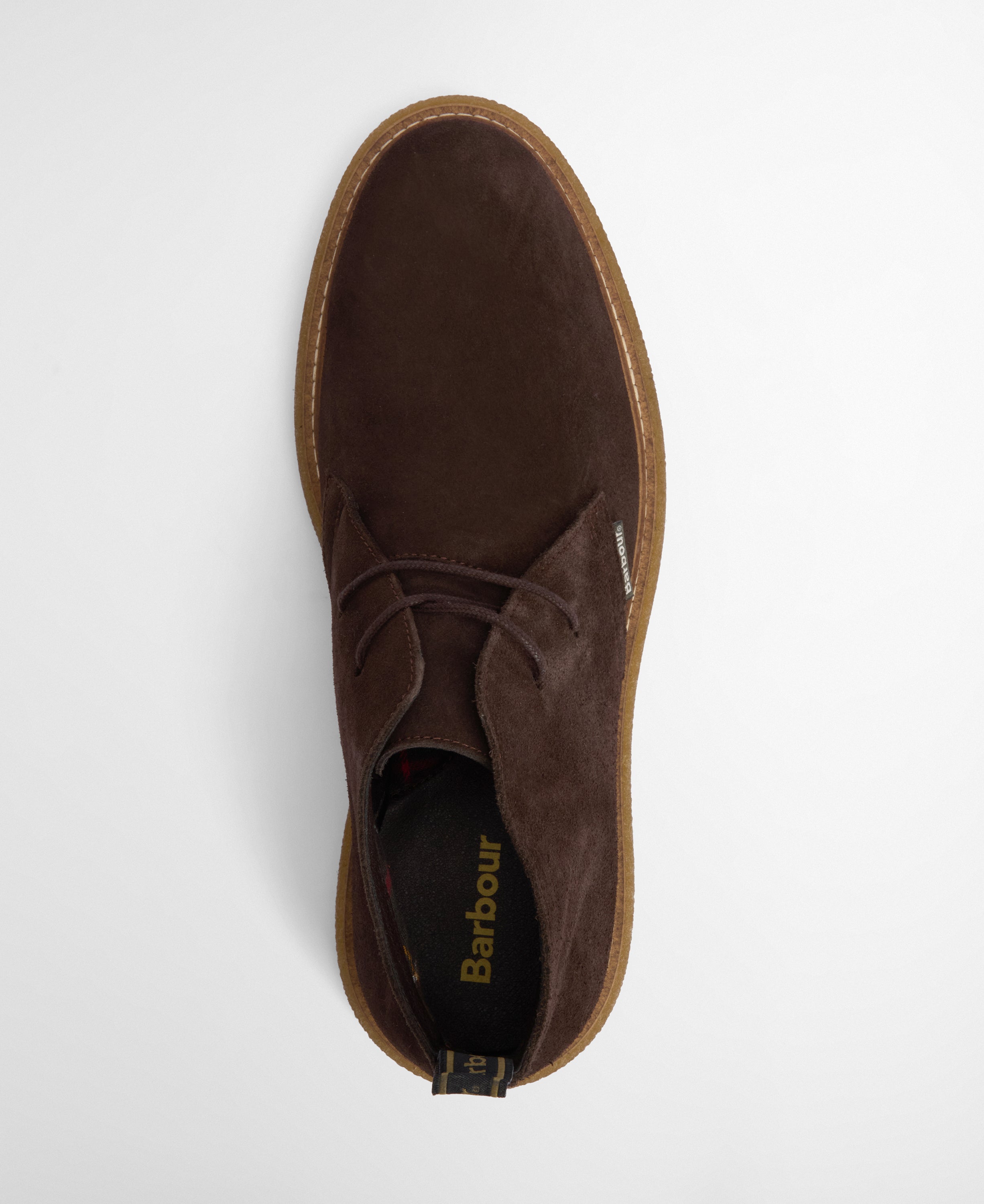 Barbour Blaine Chukka Boot in Chocolate – sole detail