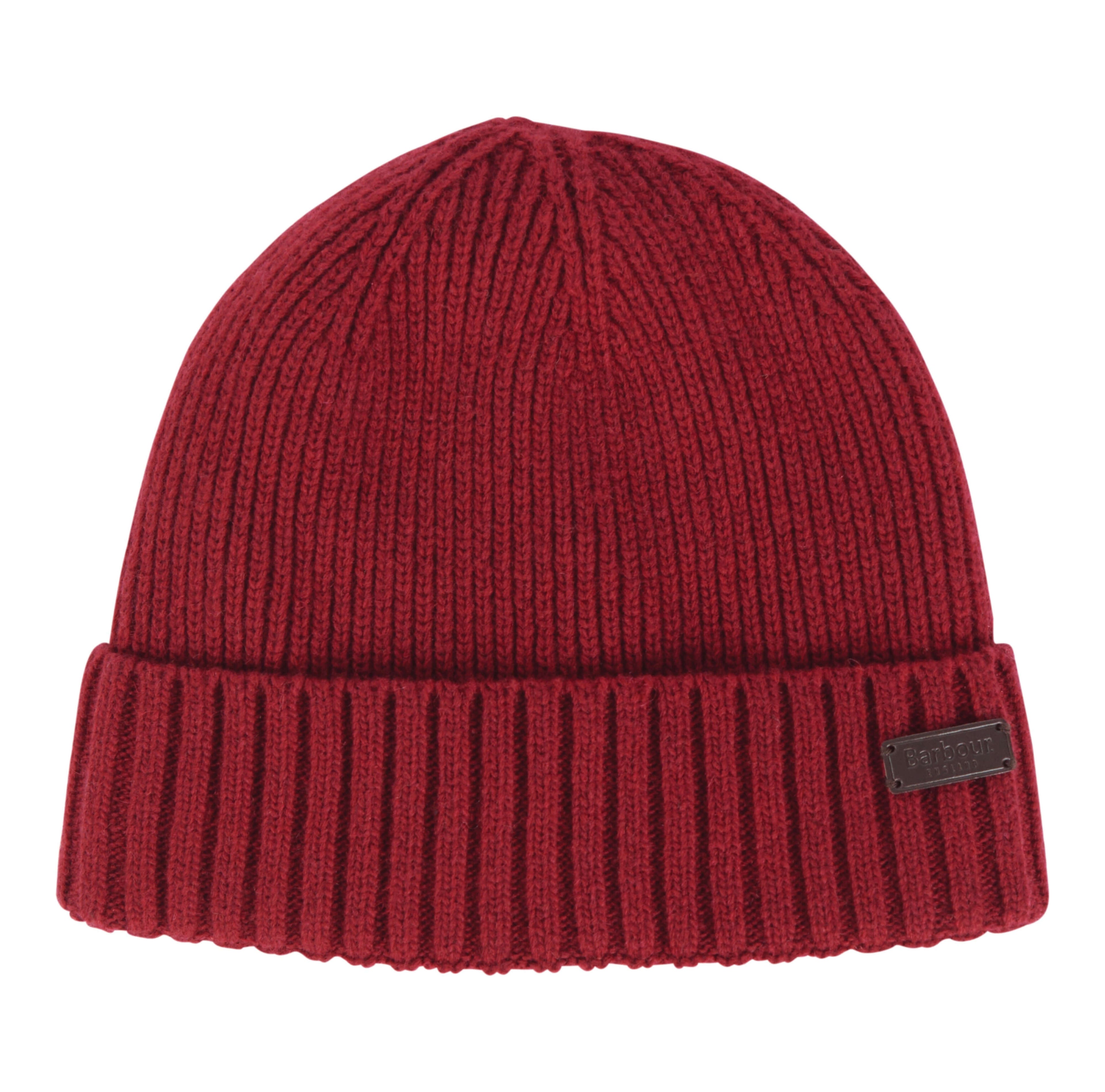 Barbour - Carlton Beanie - Colour: Cranberry