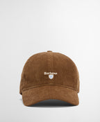 Preston Corduroy Cap in Beige – lifestyle view