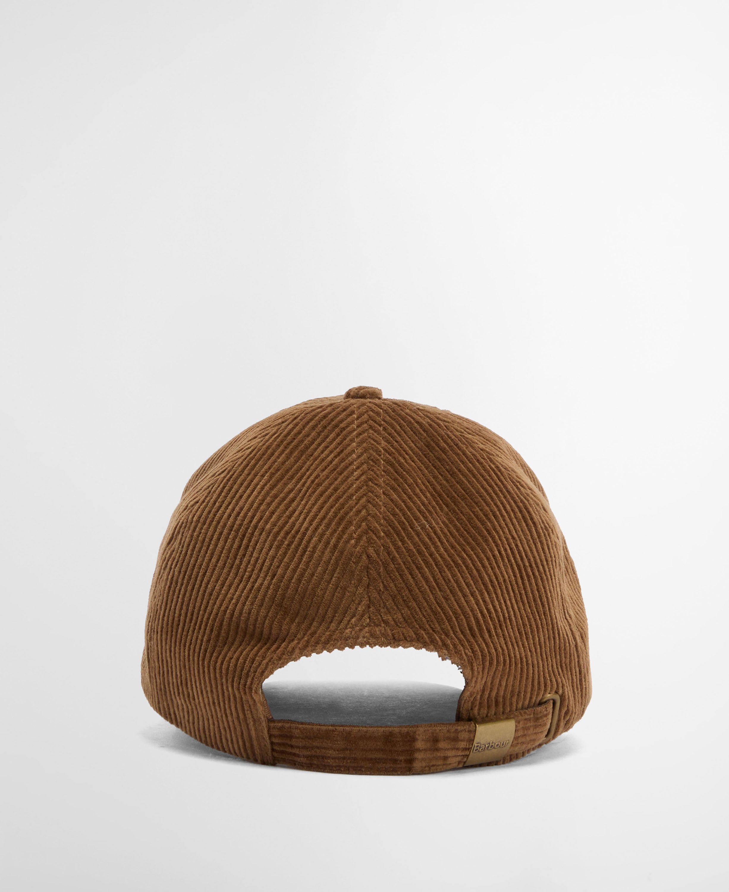 Preston Corduroy Cap in Beige – back view