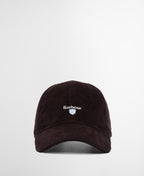 Preston Corduroy Cap in Brown – lifestyle view