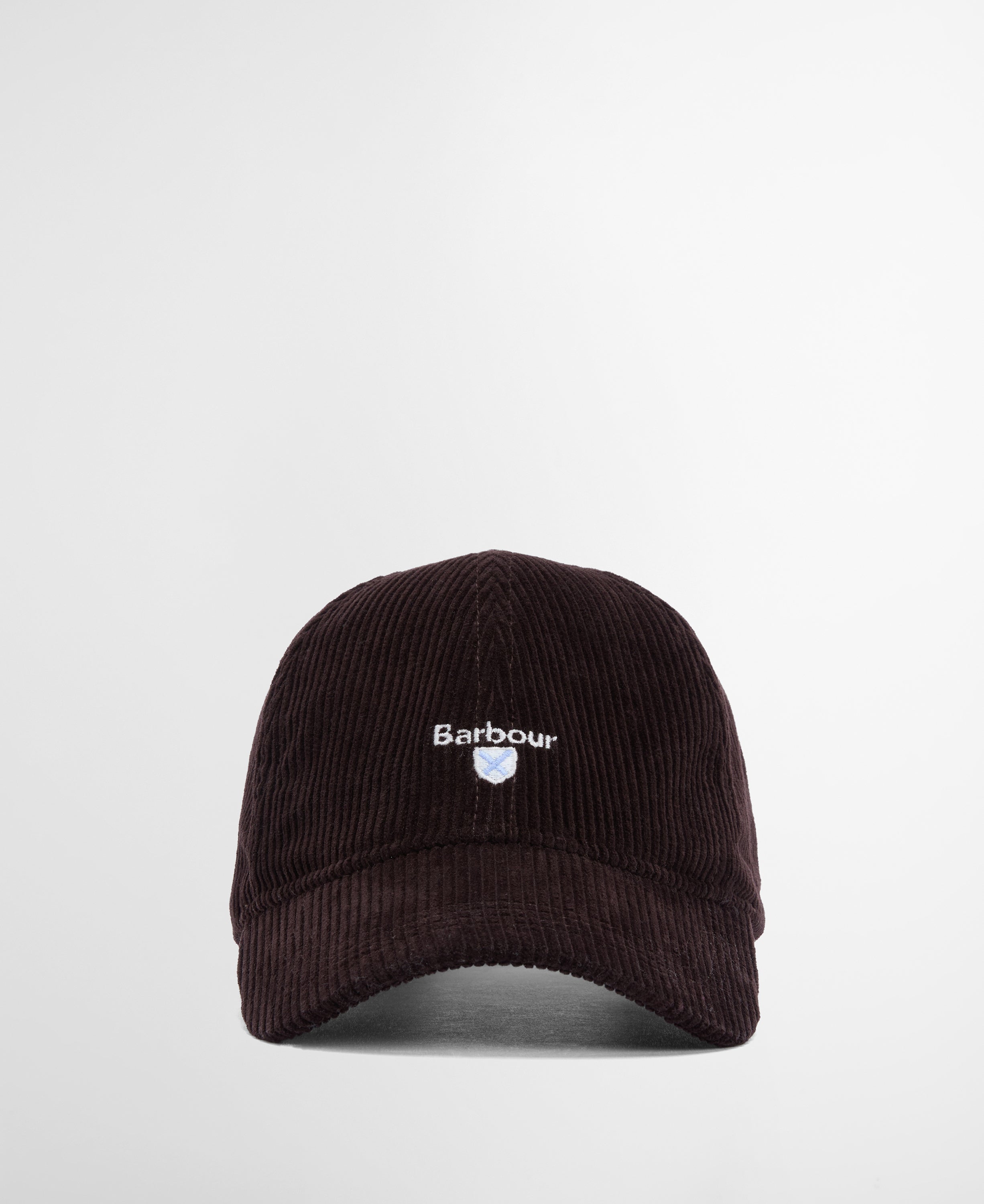 Preston Corduroy Cap in Brown – lifestyle view