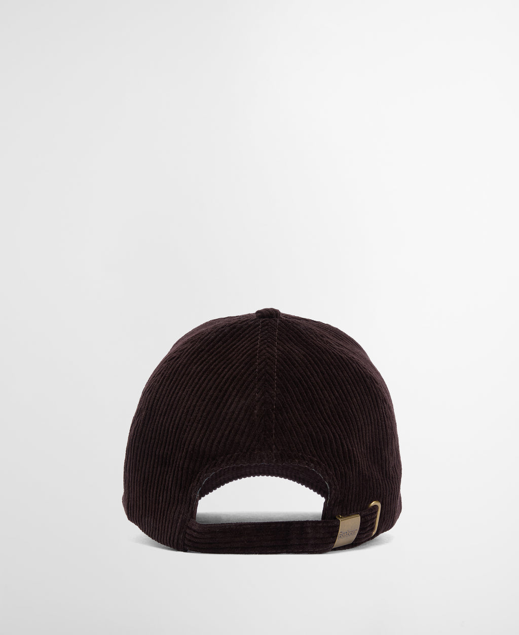 Preston Corduroy Cap in Brown – back view