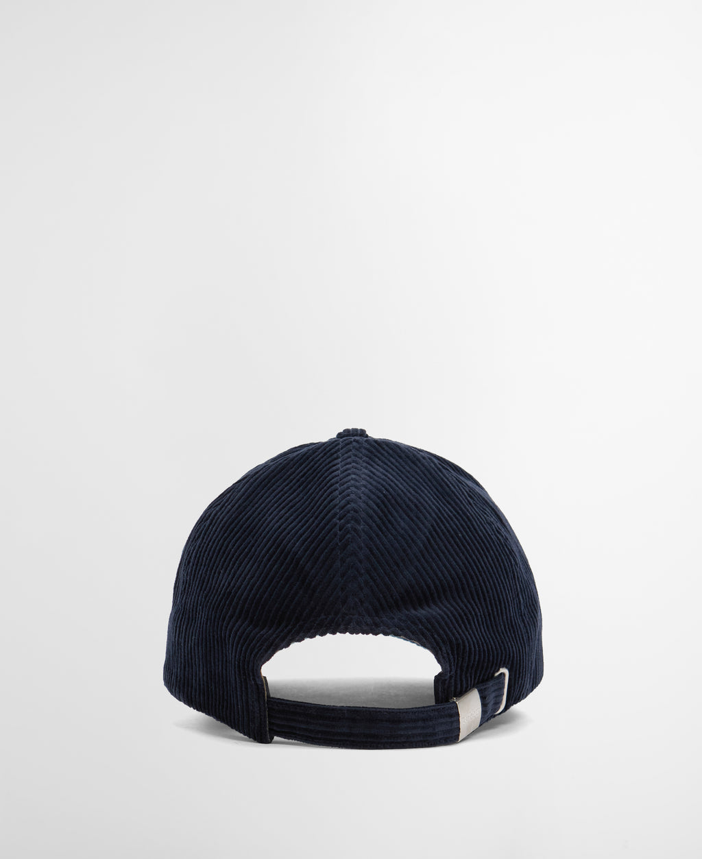 Preston Corduroy Cap in Navy – side view
