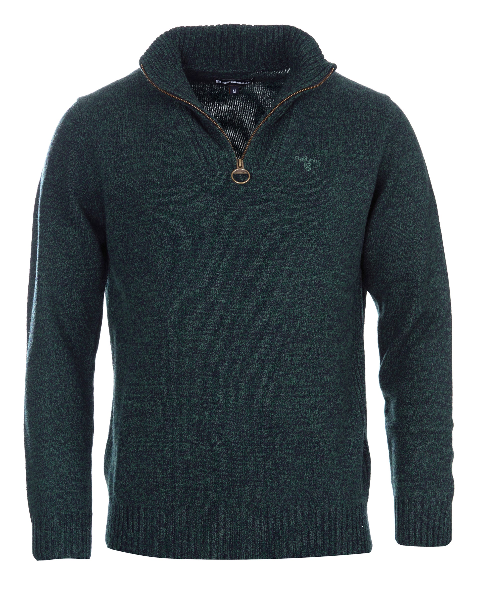 Barbour - Essential Lambswool 1/2 Zip Pullover - Colour: Seaweed