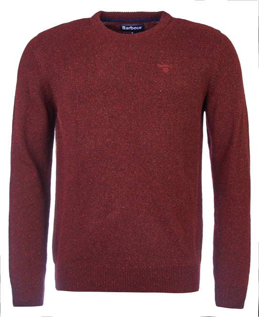 Barbour - Tisbury Crew Neck Pullover - Colour: Ruby