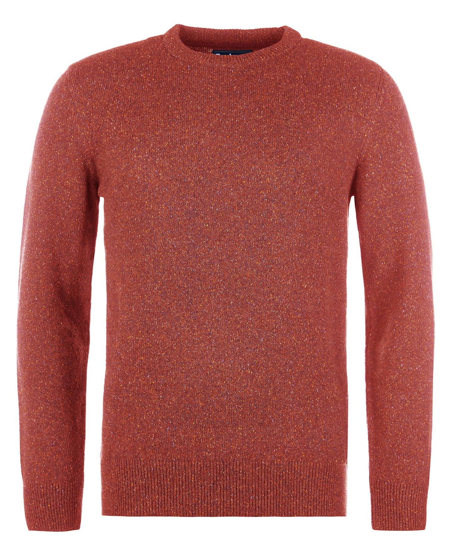 Barbour - Tisbury Crew Neck Pullover - Colour: Brick Red