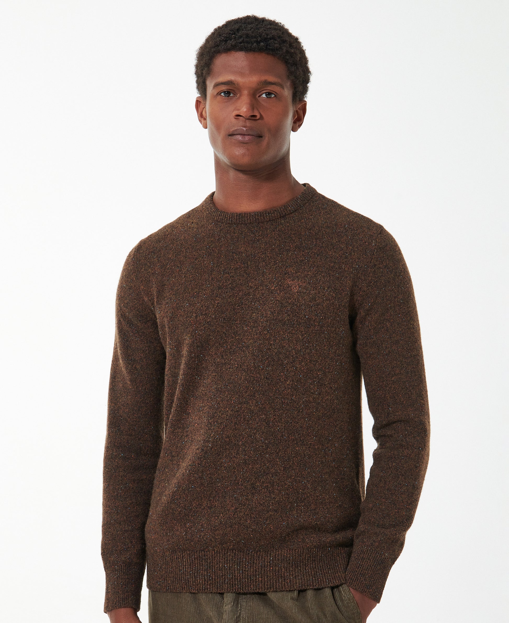 Barbour - Tisbury Crew Neck Pullover - Colour: Black