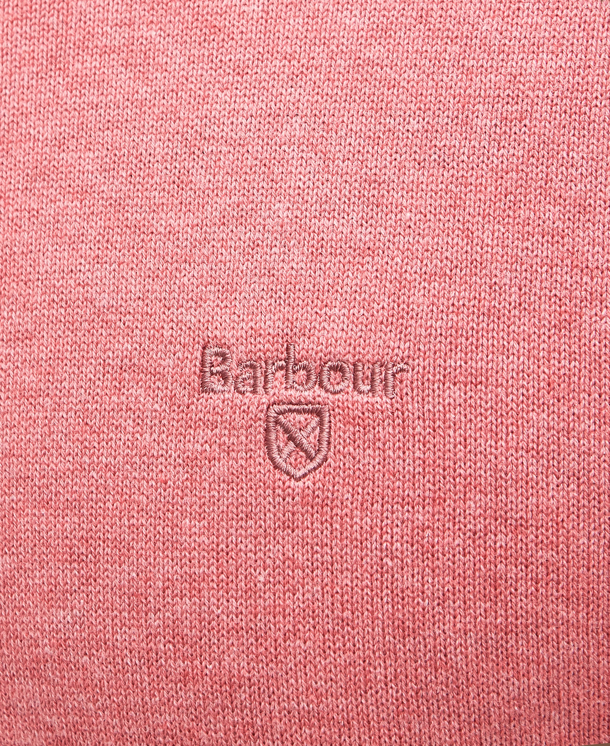 Barbour - Pima Cotton Crew Neck Pullover - Colour: Chambray