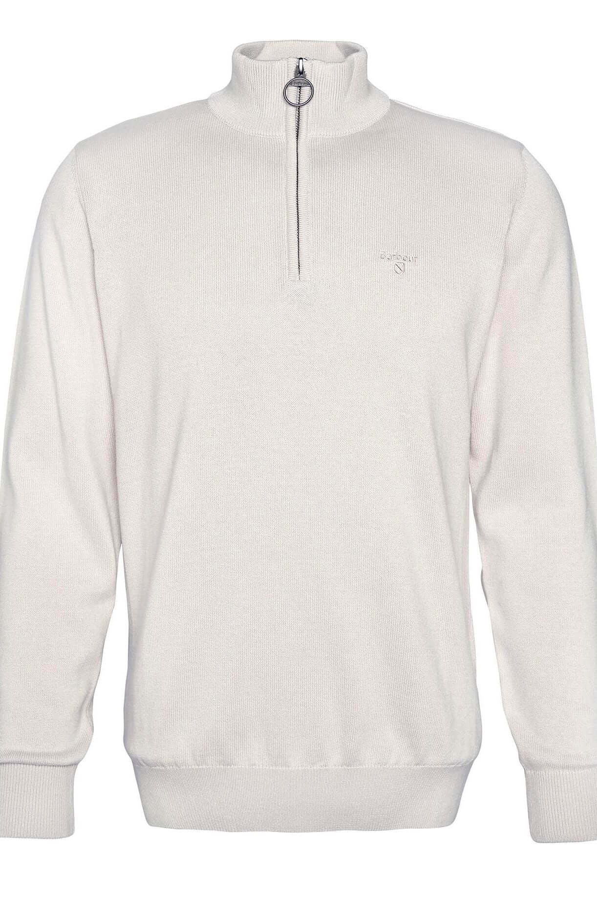 Cotton Half Zip Sweater