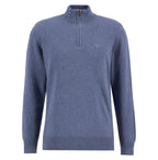 Cotton Half Zip Sweater