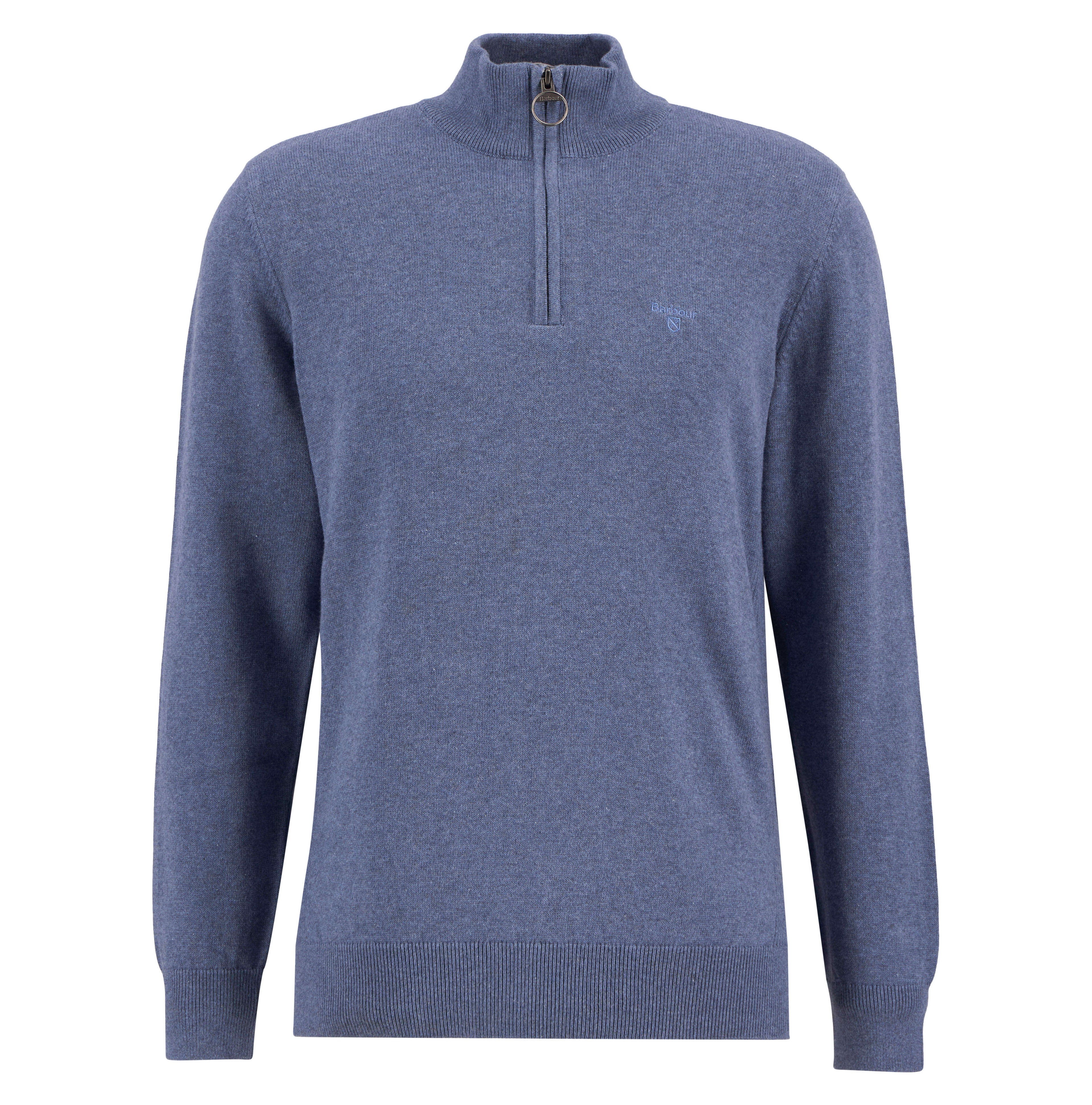 Cotton Half Zip Sweater