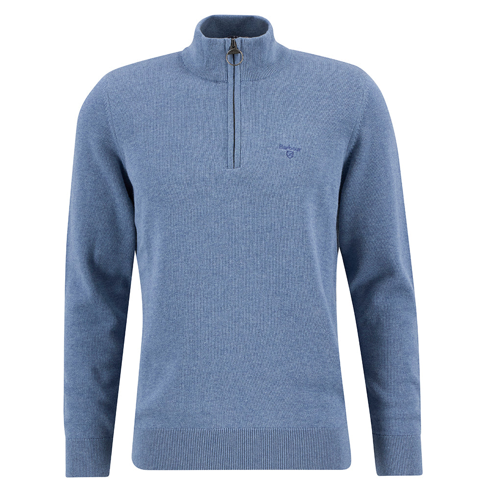 Cotton Half Zip Sweater