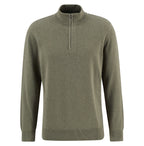 Cotton Half Zip Sweater