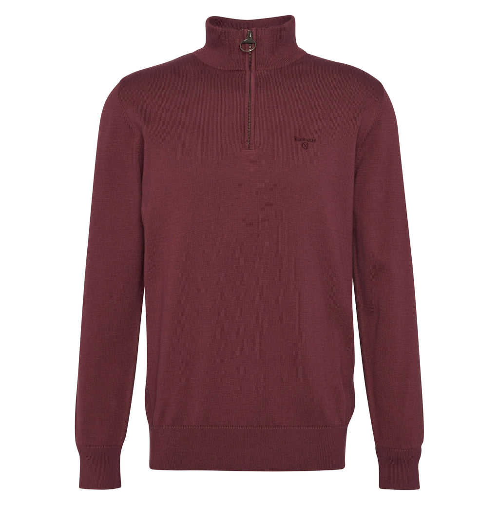 Cotton Half Zip Sweater