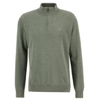 Cotton Half Zip Sweater