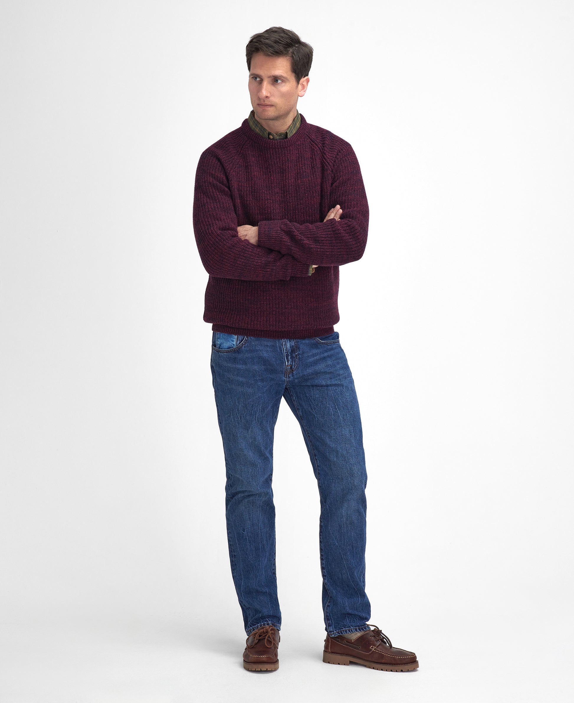 Barbour - Horseford Crew Neck Pullover - Colour: Cinnamon