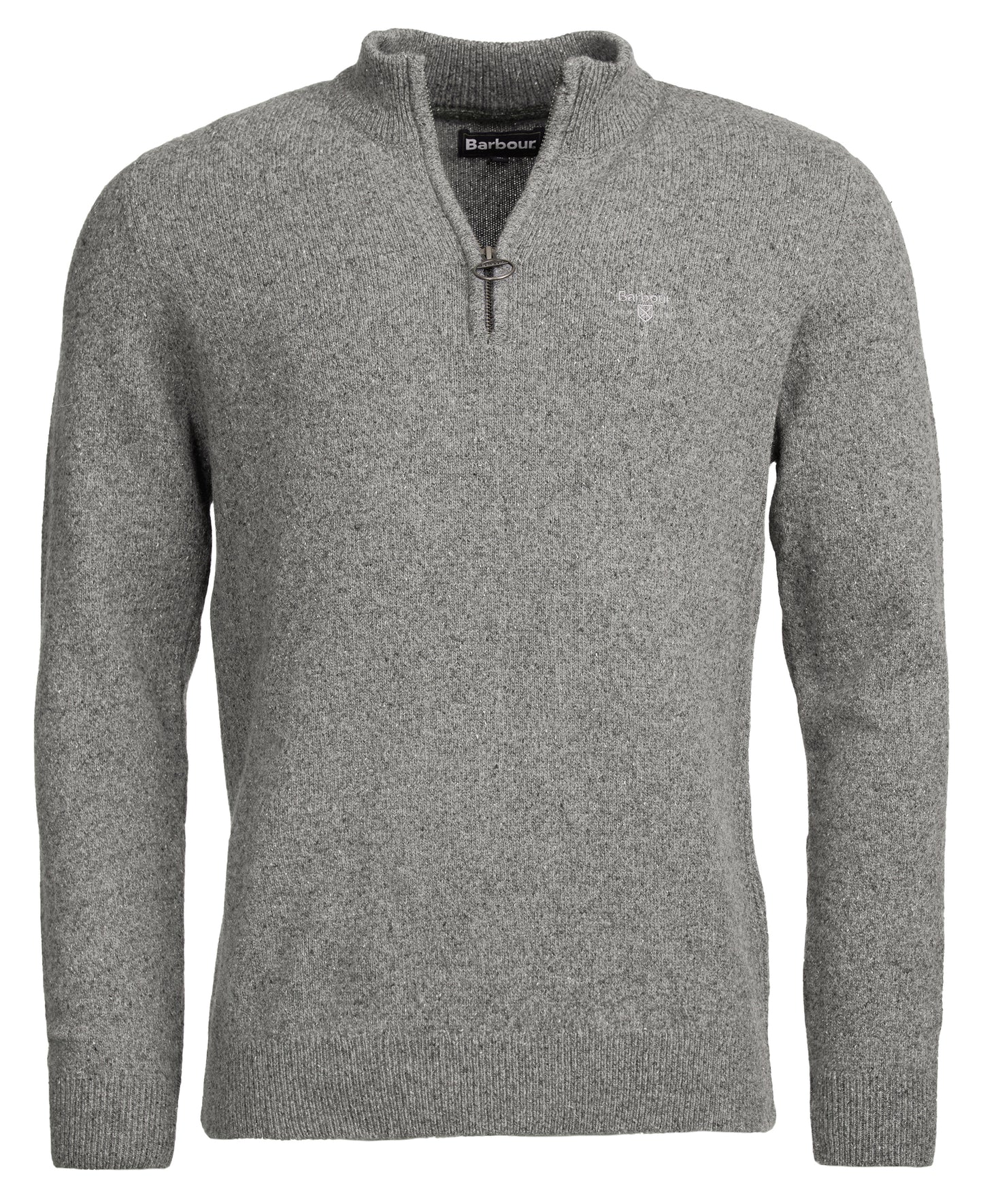 Barbour - Tisbury 1/4 Zip Pullover - Colour: Grey