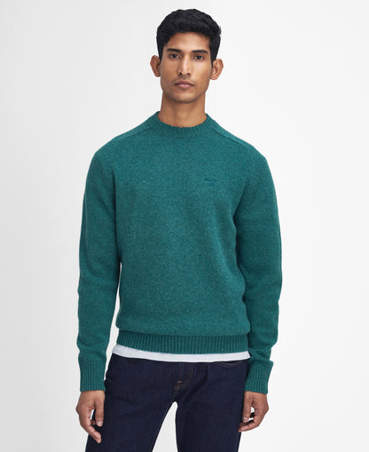 Barbour - Grangetown Crew Neck Jumper - Colour: Green