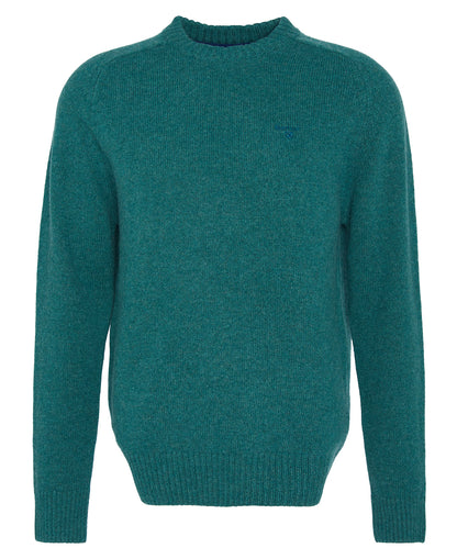 Barbour - Grangetown Crew Neck Jumper - Colour: Green