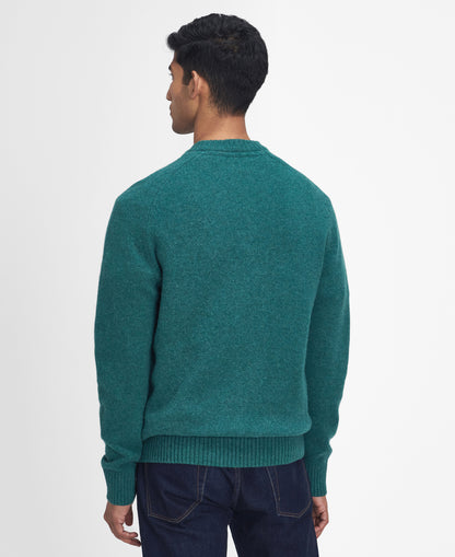 Barbour - Grangetown Crew Neck Jumper - Colour: Green