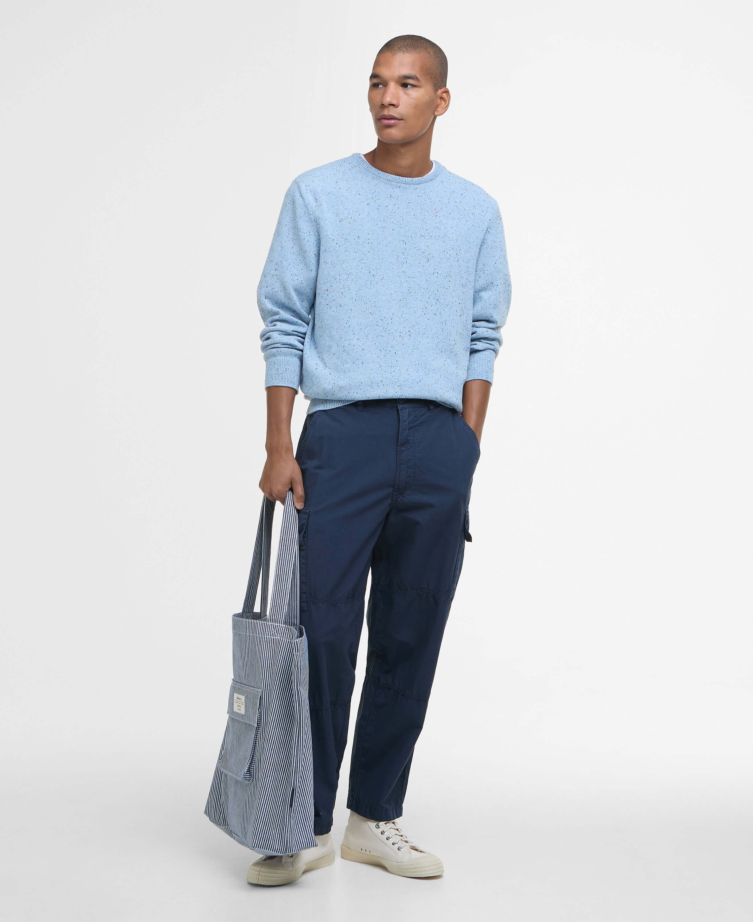 Tainsbury Cotton Crew Neck Pullover