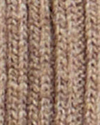 Hartland Knitted Shawl Neck Cardigan in Stone – knit detail