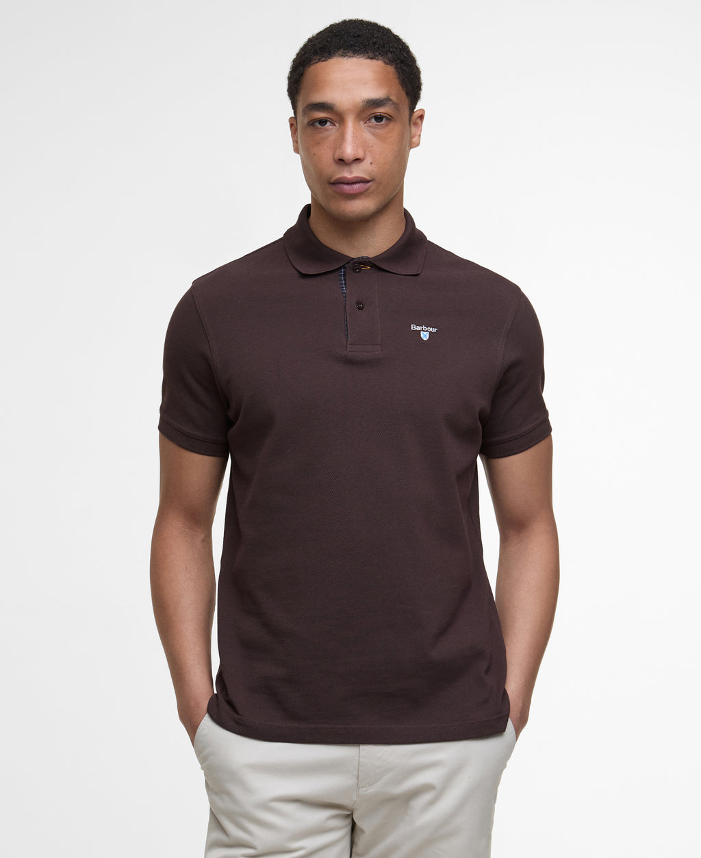 Tartan Pique Polo Shirt