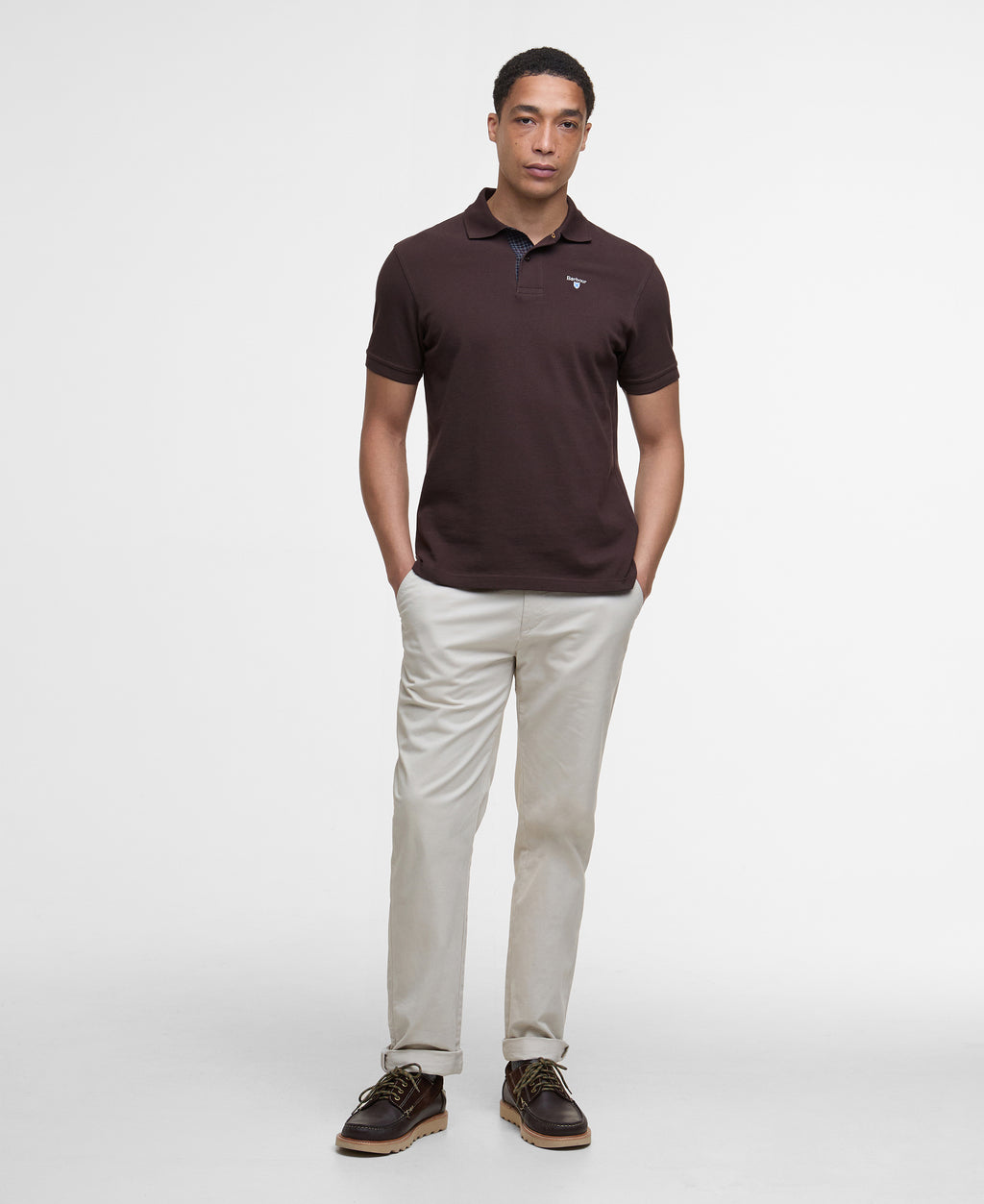 Tartan Pique Polo Shirt