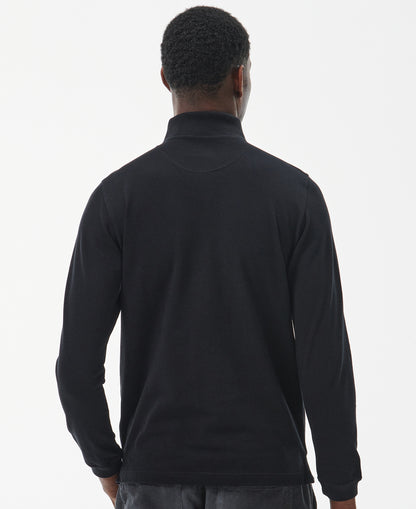 Barbour - Conforth Long Sleeved Polo - Colour: Black