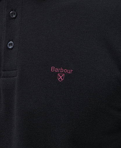 Barbour - Conforth Long Sleeved Polo - Colour: Black