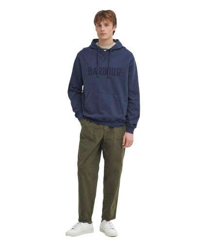 Barbour - Howe Hoodie Sweatshirt - Colour: Navy