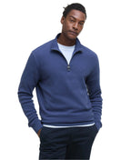 Pique Interlock Half Zip-Sweatshirt