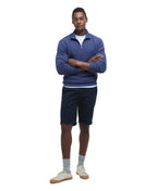 Pique Interlock Half Zip-Sweatshirt