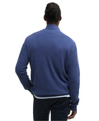 Pique Interlock Half Zip-Sweatshirt