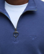 Pique Interlock Half Zip-Sweatshirt