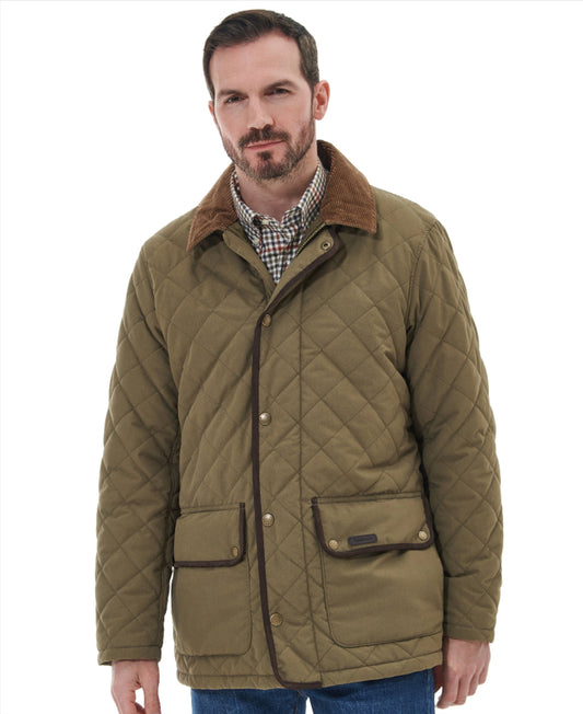 Barbour - Burton Quilt Jacket - Colour: Clay