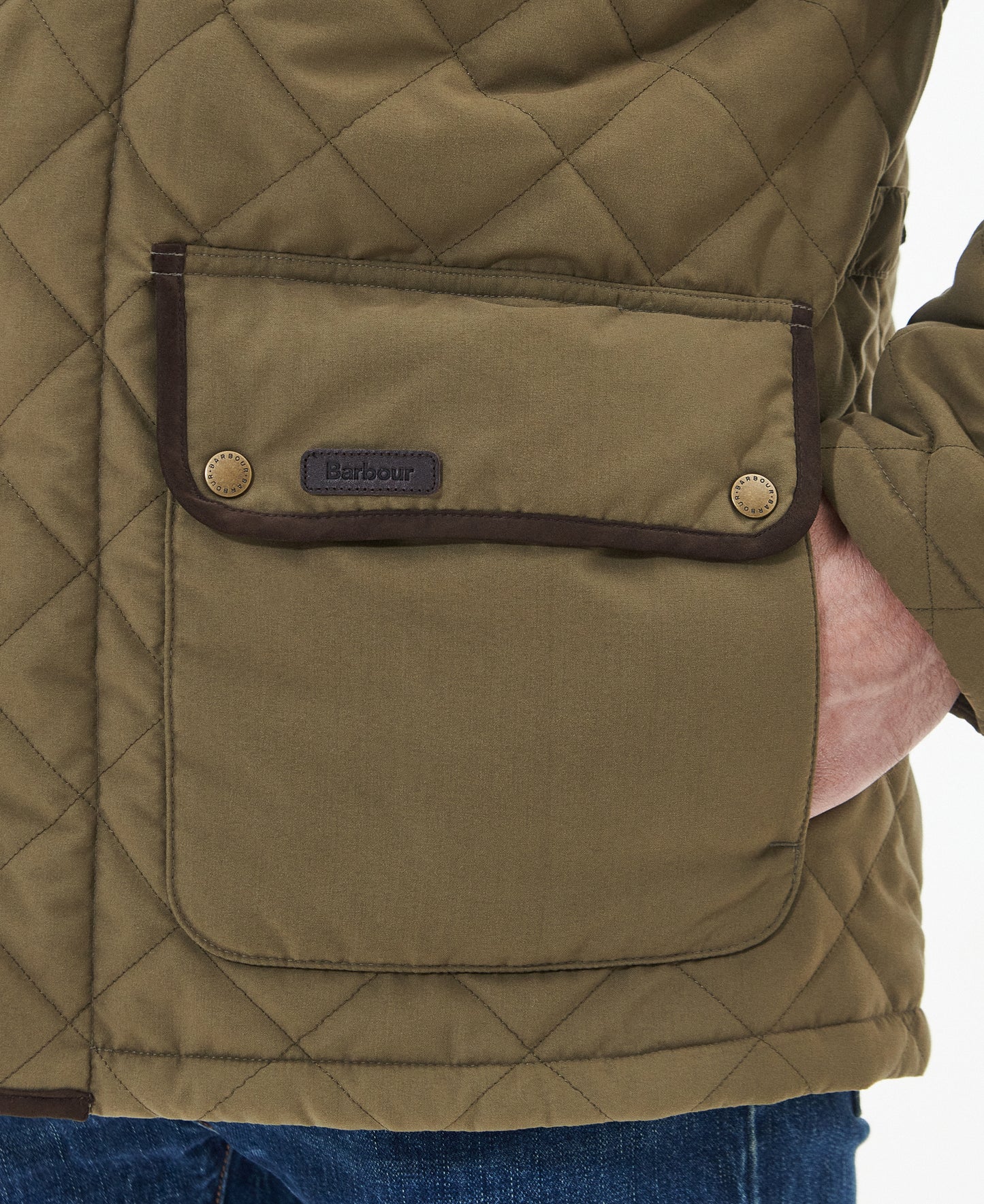 Barbour - Burton Quilt Jacket - Colour: Clay